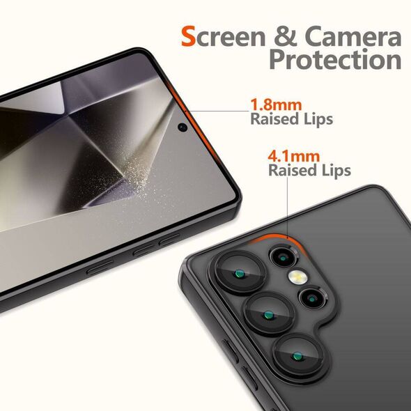 Case SAMSUNG GALAXY S25 ULTRA Tech-Protect MagFlex MagSafe Shiny black 5906302360048