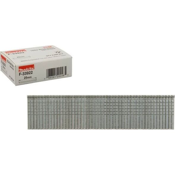 Makita Makita Gauge Brad Nails 1,6x25mm F-33922 2000 pcs.