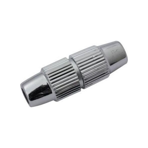 Προσαρμογέας AV Schwaiger Schwaiger Koax Kabelverbinder Metallisiert, HQ Silber 13333542 4004005503920