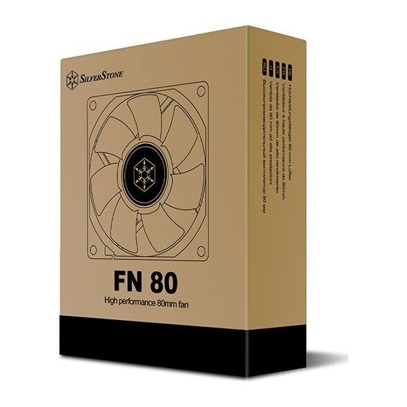 SilverStone SilverStone FN80 PWM-Lüfter - 80 mm