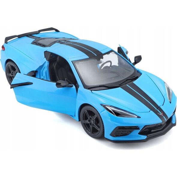 MAISTO 31527-178 Chevrolet Corvette Stingray Coupe Z51 2020 niebieski 1:24 Special Edition