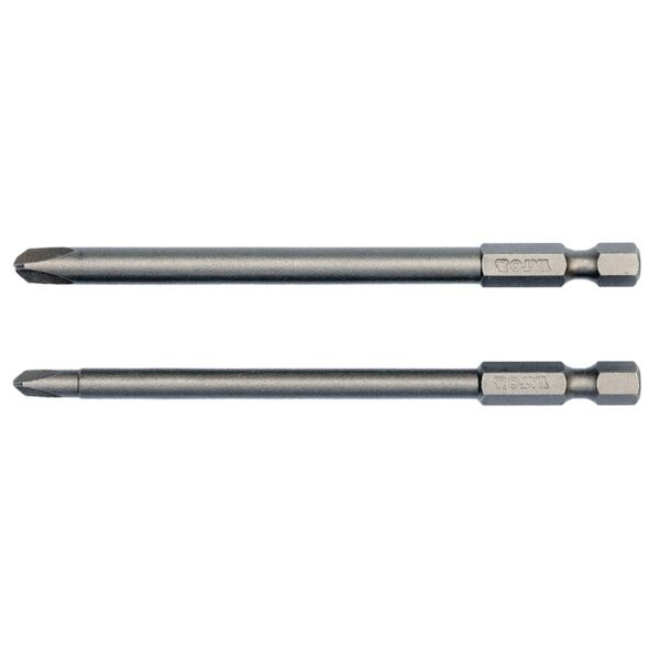 Yato Końcówki wkrętakowe Tri-Wing TW2x100mm TW4x100mm 1/4 2szt. (YT-0497)