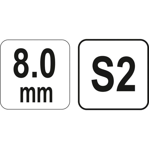 Yato Klucz imbusowy hex typ T 8mm (YT-05579)