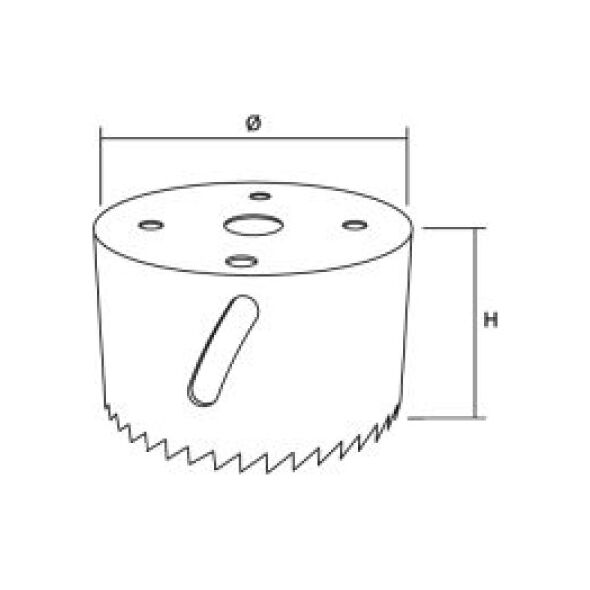 EPM Otwornica bimetalowa 32mm uchwyt 5/8" (E-530-0006)