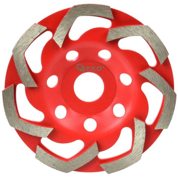 Geko Tarcza diamentowa do szlifowania betonu RED 125 x 5mm (50)