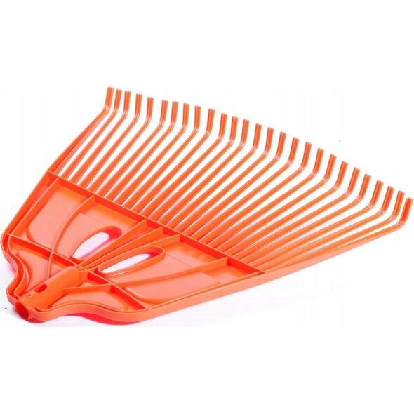 Ramp Grabie plastikowe do liści pomarańczowe nieoprawione XL RG4-P