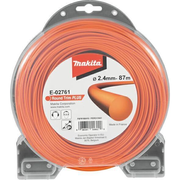 Makita MAKITA ŻYŁKA NYLONOWA OKRĄGŁA 2,4mm/87m ME-02761