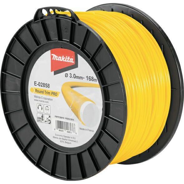 Makita ŻYŁKA NYLONOWA PRO OKRĄGŁA 3,0mm 168m ME-02858