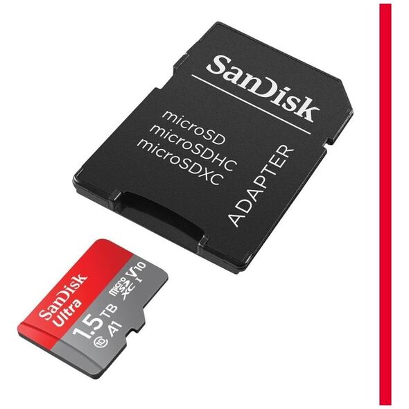 Karta SanDisk Ultra MicroSDXC 1.5 TB Class 10 UHS-I/U1 A1  (SDSQUAC-1T50-GN6MA)
