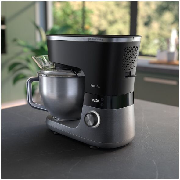 „Philips“ serijos 7000 virtuvės aparatas HR7962/01, 5,5 l dubuo, 8 greičių nustatymai, 1000 W