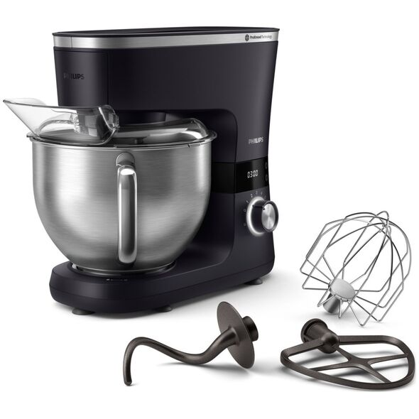 „Philips“ serijos 7000 virtuvės aparatas HR7962/01, 5,5 l dubuo, 8 greičių nustatymai, 1000 W