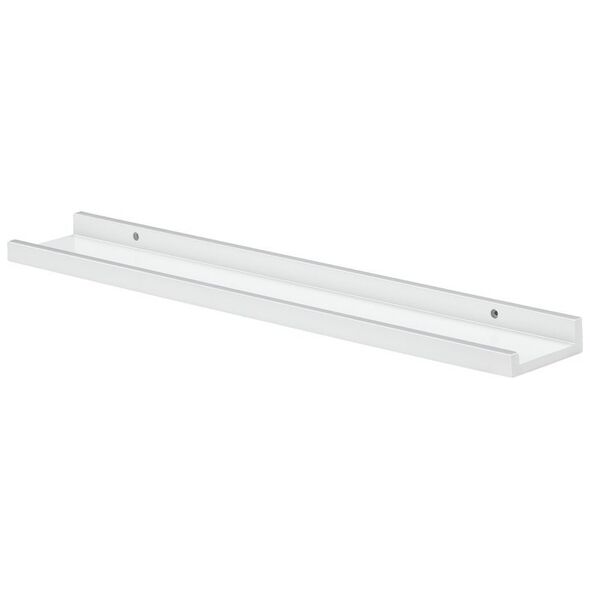 SHELF+ BORDER 800X90X30 MM WHITE