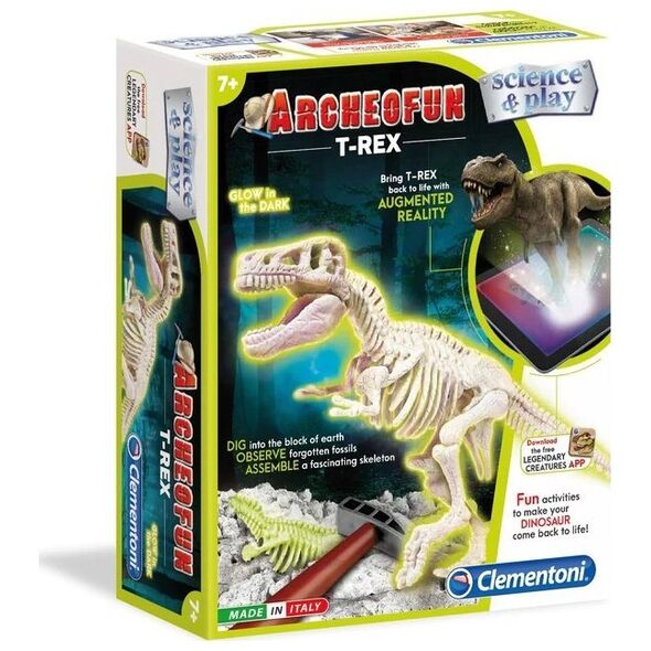 Clementoni Clementoni, Science & Play, Archeofun T-Rex, Puzzle, 61243, For Boys, 7+ years For Boys 13276618 8005125612437