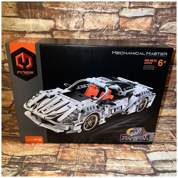 IM.MASTER super car λευκό 437el 5812 40677 14413891 6973676040677