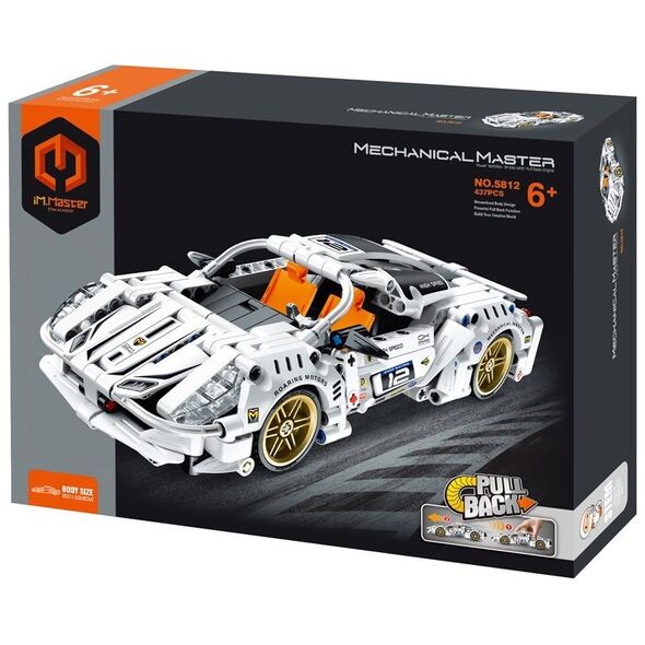 IM.MASTER super car λευκό 437el 5812 40677 14413891 6973676040677