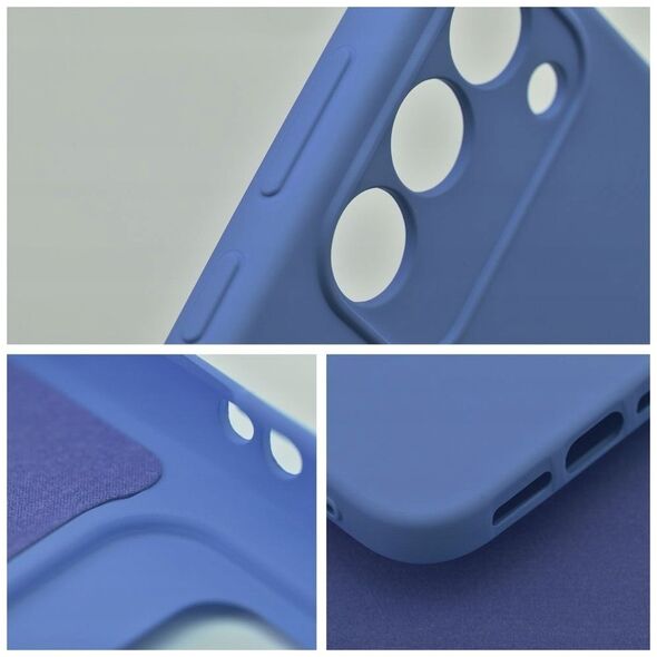 Futerał SILICONE do SAMSUNG A56 5G niebieski