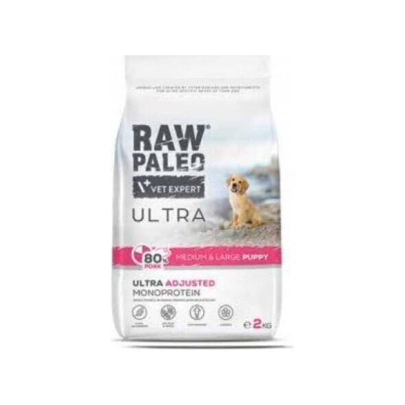 ML Raw Paleo Ultra Pork Medium&Large Puppy 10kg