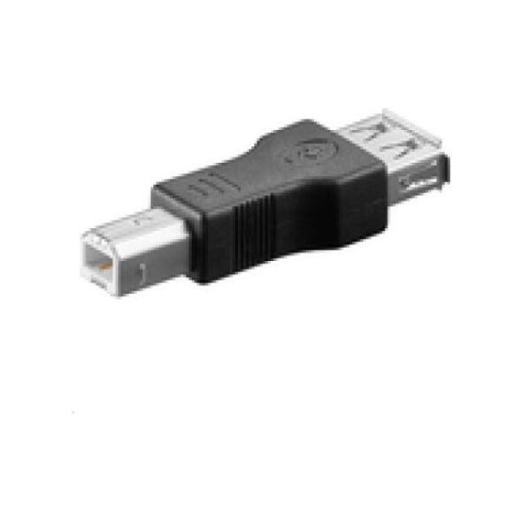 Adapter USB MicroConnect USB - USB-B Czarny  (USBAFB)