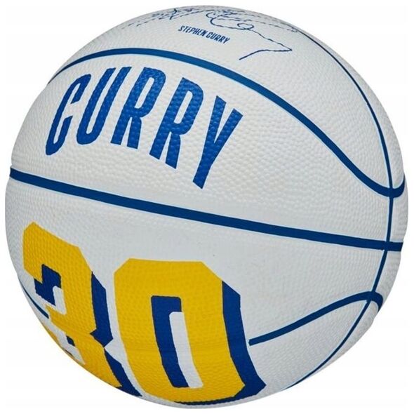 Wilson Wilson NBA Player Icon Stephen Curry Mini Ball WZ4007401XB białe 3