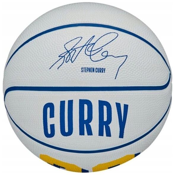 Wilson Wilson NBA Player Icon Stephen Curry Mini Ball WZ4007401XB białe 3