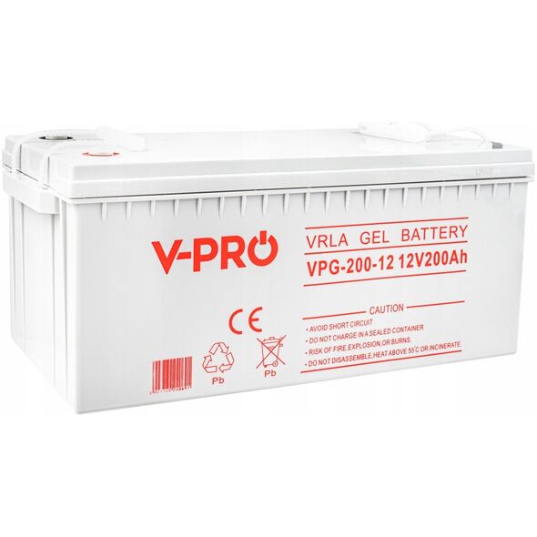 Volt Akumulator Volt Polska Gel VPRO Solar 12V 220Ah