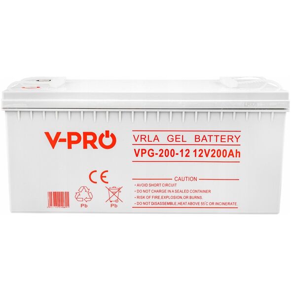Volt Akumulator Volt Polska Gel VPRO Solar 12V 220Ah
