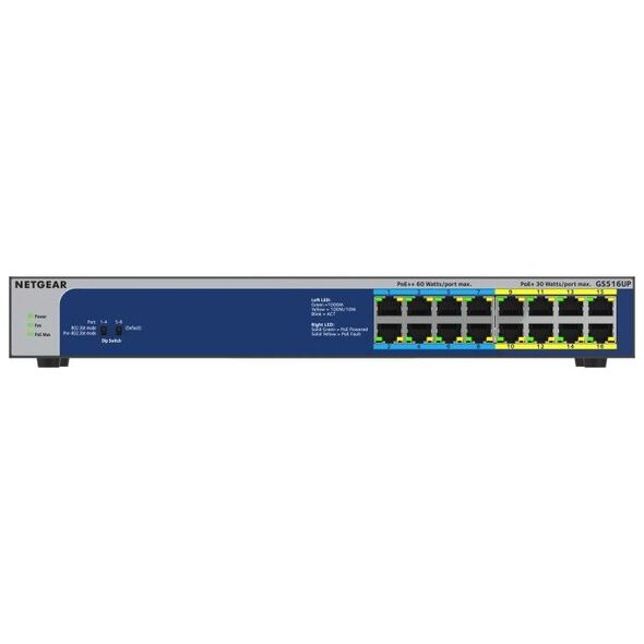 Switch NETGEAR GS516UP-100EUS