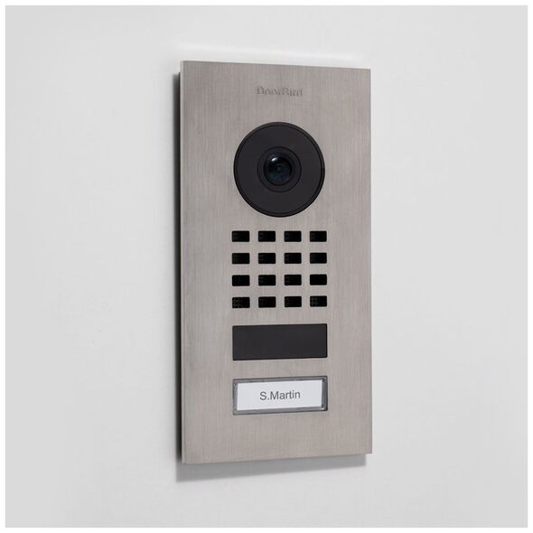 DoorBird DoorBird D1101V IP Video Türstation Unterputz Edelstahl V2A