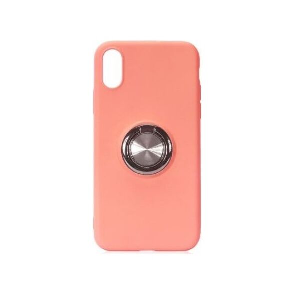 SiliconeRing ETUI SILICONE RING IPHONE 7 PLUS / 8 PLUS JASNO RÓŻOWY standard