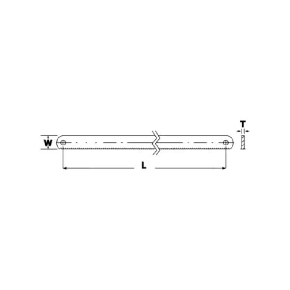 Bahco Brzeszczot bimetaliczny Sandflex do maszyn Kasto 400 x 32 x 2mm (3809-400-32-2.00-6-KA)