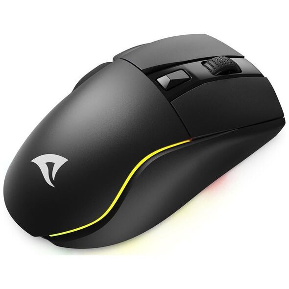 Ποντίκι Sharkoon Sharkoon SKILLER SGM50W (μαύρο, συμπεριλαμβανομένου του σταθμού φόρτισης) 13341024 4044951040230