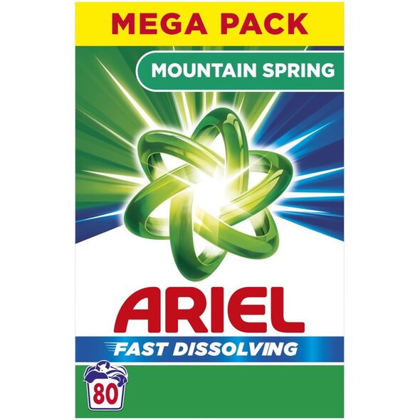 Ariel Ariel Mountain Spring skalbimo milteliai, 4,4 kg