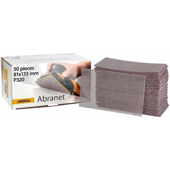 Μύλος προμήθειας MIRKA ABRANET ABRASIVE MESH 81x133 P400/100 τμχ 14136907 6416868563917