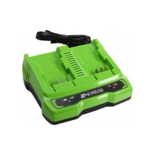 Greenworks 24V Ładowarka 4A dual slot GREENWORKS G24X2UC4 - 2933207