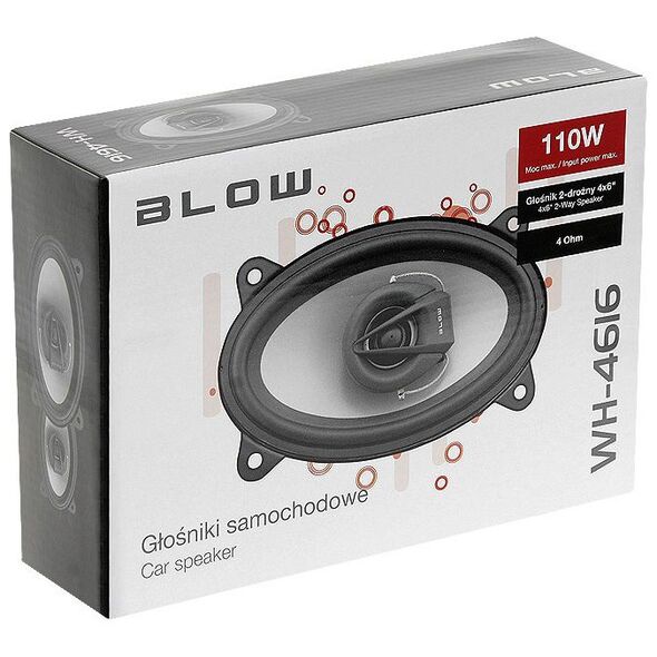 Głośnik samochodowy Blow WH-4616 4x6 2way (0960#)