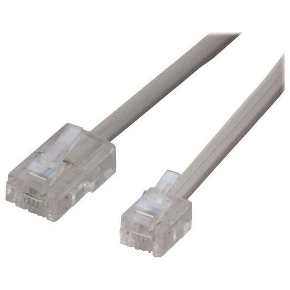 Unify Kabel RJ-11/ RJ-45, 6m, szary