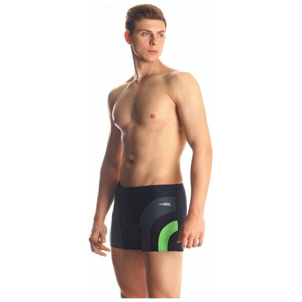 Aqua-Speed Spodenki pływackie SASHA rozmiar L kol. 138 czarny/szary/zielony (44008)