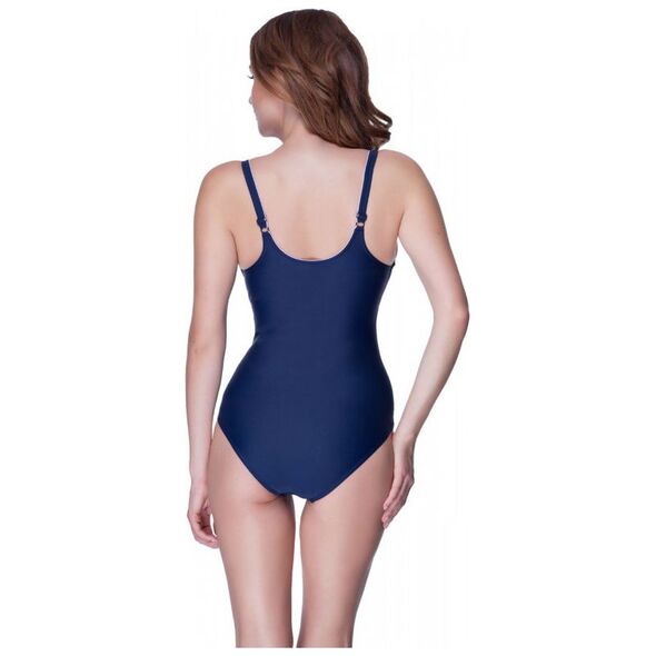 Aqua-Speed Kostium pływacki GRETA 46/04 granatowo-niebieski (49726)