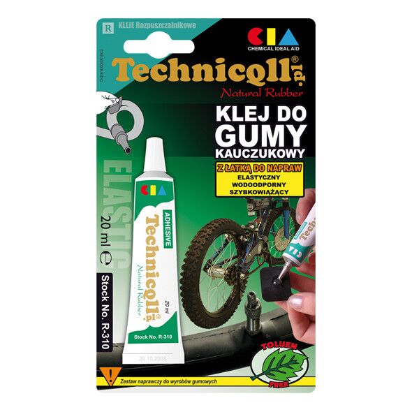 Technicqll Klej do gumy kauczukowy 20ml R-310