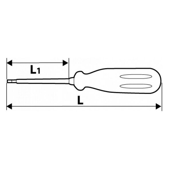 Topex Wkrętak elektryczny 1000V PH 3x160 39D414