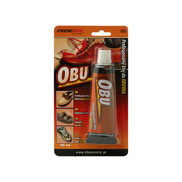 Chemistik Klej poliuretanowy OBU do reparacji obuwia, klejenia skóry, gumy 15ml