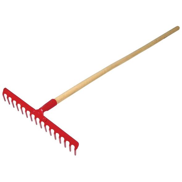 Profix Grabie ogrodowe nitowane 16 zębów 130cm - 12387