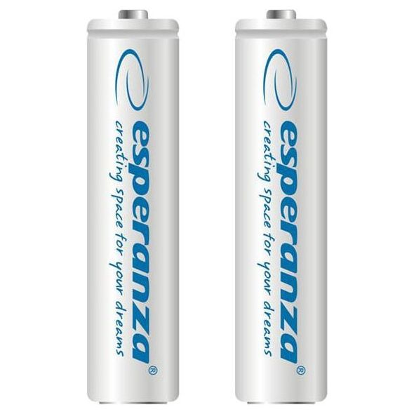 Esperanza Akumulator białe AAA / R03 1000mAh 2 szt.