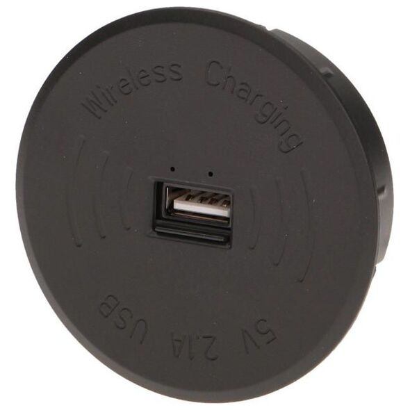 Ładowarka Orno OR-AE-1367 Indukcyjna 1x USB-A 2.1 A (OR-AE-1367/B)