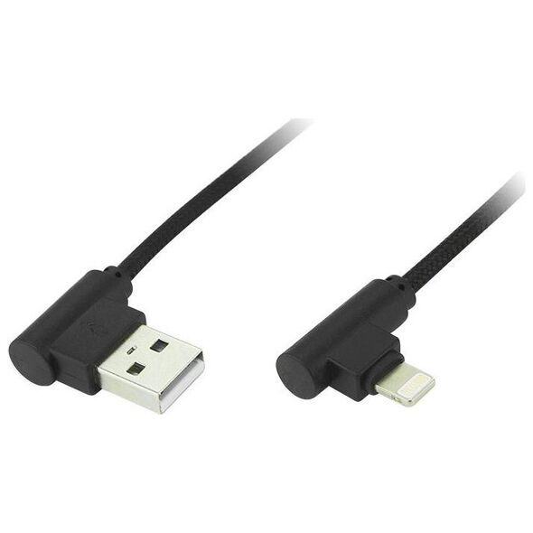 Kabel USB Blow USB-A - 1 m Czarny (66-119#)