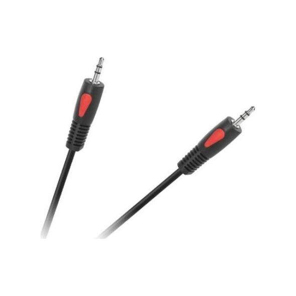 Kabel Cabletech Jack 3.5mm - Jack 3.5mm 1.8m czarny (KPO4005-1.8)
