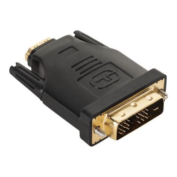 Adapter AV Cabletech HDMI - DVI-D czarny (ZLA0613)