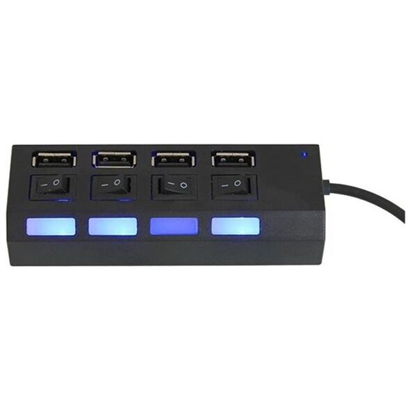 HUB USB Aptel AK228A 4x USB-A 2.0 (1055-uniw)