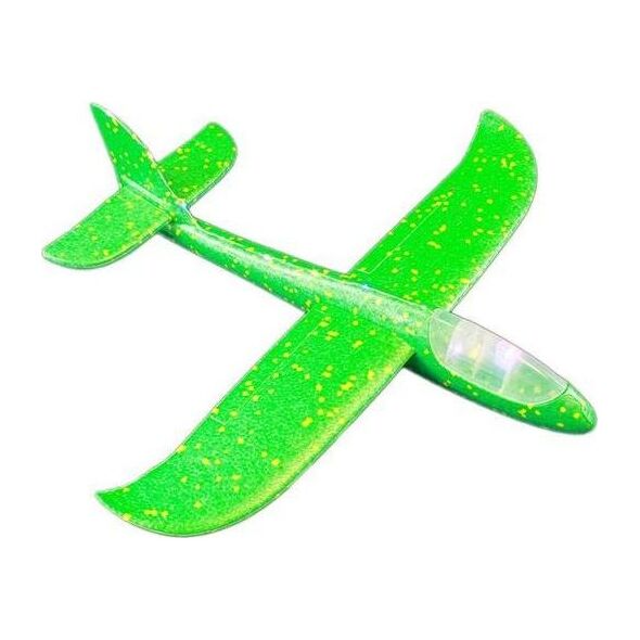 KidsToys AG667A SZYBOWIEC STYROPIANOWY RZUTKA LED MIX KOLOR uniwersalny