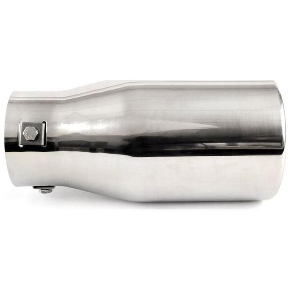 AMiO Chromowana końcówka tłumika 102mm / montaż 50-65mm uniwersalny